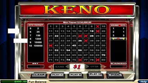 free slots machines keno